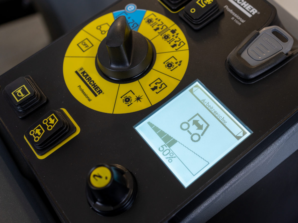 Arbeitsgeschwindigkeit